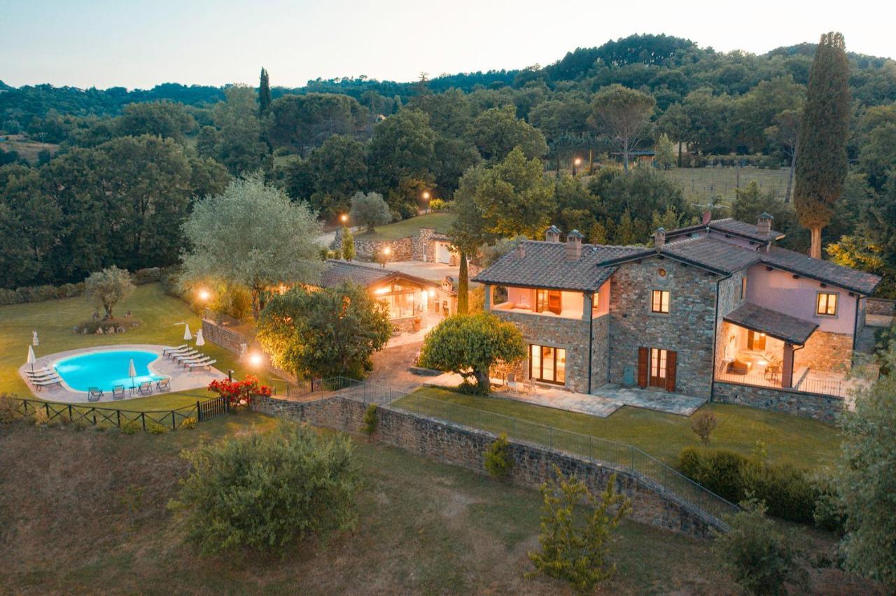 Podere Cerretino Poppi Bagian luar foto