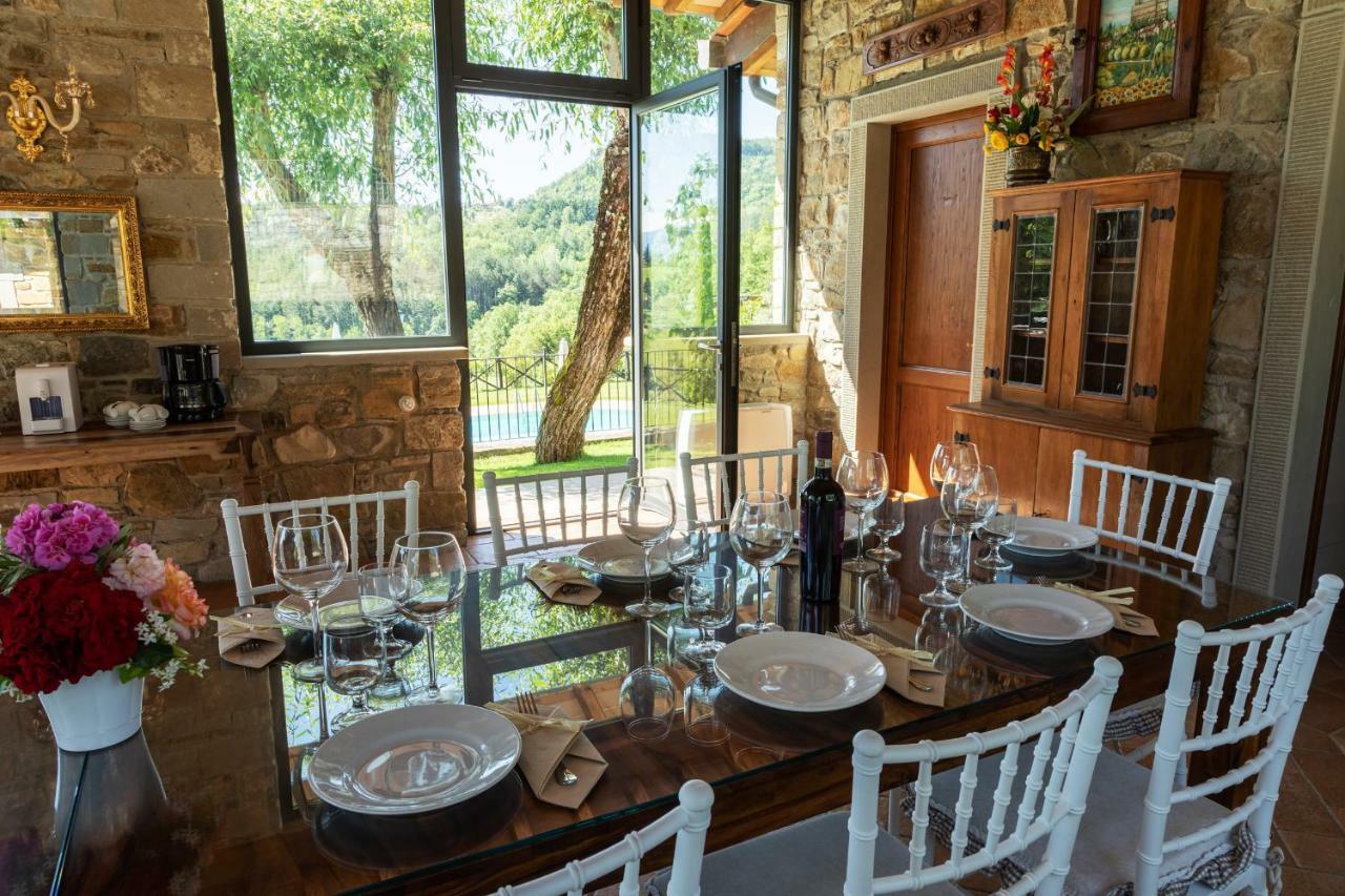 Podere Cerretino Poppi Bagian luar foto